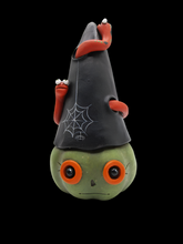 Halloween Snake Cap GREEN Pumpkin man