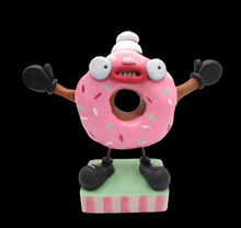 Wacky character DONUT man with painted sprinkles