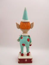 Christmas big Elf with snowman friend