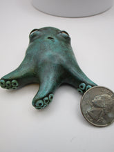 WALL SPIRIT "Paul" the octopus with patina like finish misc