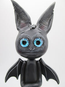 Halloween dark gray BAT with amazing eyes