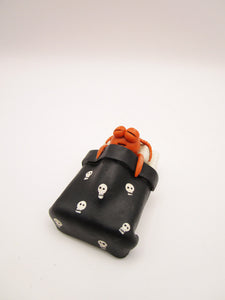 Halloween folk art sleeping bed bug