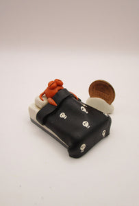Halloween folk art sleeping bed bug