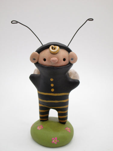 Spring time BEE costumed kid cute for Easter