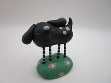 BLACK dog with spots "littles" series - misc