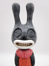Dark bunny textured flower dress misc