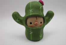 Summer folk art little cactus kid