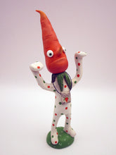 Garden CARROT character petite - summer folk art