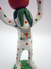 Garden CARROT character petite - summer folk art