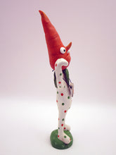 Garden CARROT character petite - summer folk art