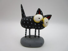 BLACK CAT with YELLOW eyes "littles" series - misc