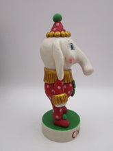 Christmas folk art elephant