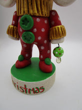 Christmas folk art elephant