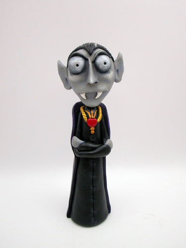 Halloween folk art DRACULA monster