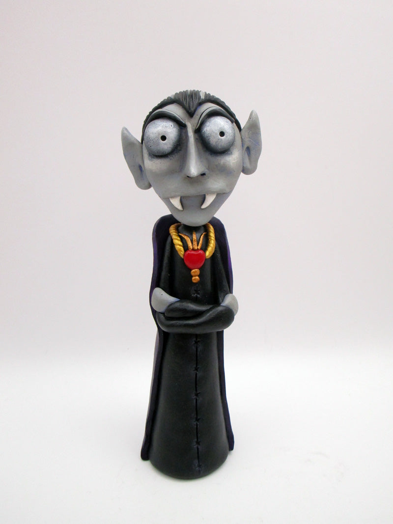 Halloween folk art DRACULA monster