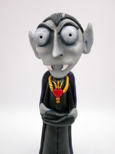 Halloween folk art DRACULA monster