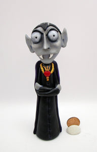 Halloween folk art DRACULA monster