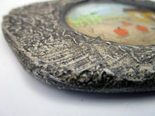 Fall scene painting textured "frame" for wall