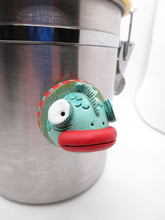 Fish magnet colorful with big textured eyes excellent GIFT misc