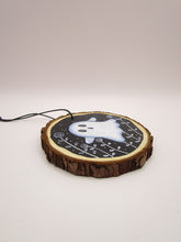 Halloween flying ghost wood painted ornament or for wall