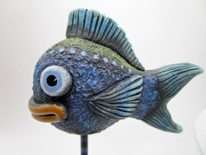Folk art style FISH character - misc