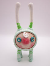 Monster cute with four legs and big horns