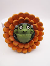 Halloween folk art WALL FLOWER - Frankenstein