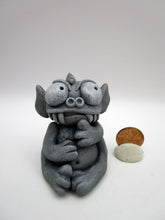 Summer folk art GARGOYLE character adorable!