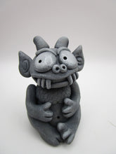Summer folk art GARGOYLE character TWO thumbs up!