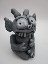 Summer folk art GARGOYLE character TWO thumbs up!