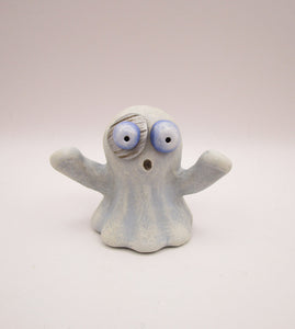 Halloween cute spooky ghost outstretched arms
