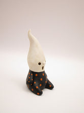 Halloween folk art little sitting ghost