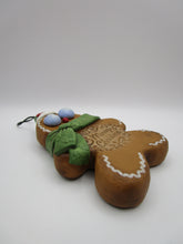 Christmas folk art large GINGERBREAD man ORNAMENT