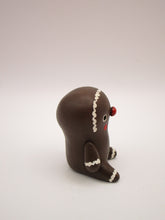 Christmas folk art small sitting Gingerbread man!