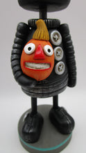 Halloween folk art ROBOT vintage theme 6.75 tall
