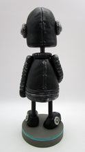 Halloween folk art ROBOT vintage theme 6.75 tall