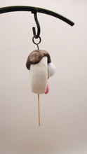 Christmas ornament ice cream bar snowman "catching a snowflake"