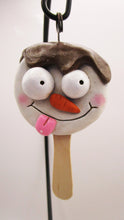 Christmas ornament ice cream bar snowman "catching a snowflake"