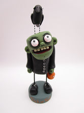 Halloween "Igor" monster with glow in the dark creepy teeth