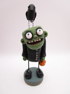 Halloween "Igor" monster with glow in the dark creepy teeth