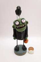 Halloween "Igor" monster with glow in the dark creepy teeth