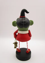 Valentine Zombie "key to my heart" with brass key ring
