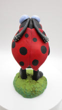 Lady bug Spring folk art character