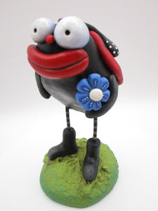 Lady bug Spring folk art character