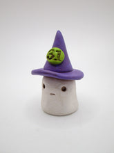 Small Halloween ghost with witch hat and 31
