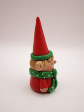Christmas folk art small adorable elf