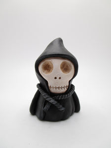 Halloween GRIM REAPER style character with skull face