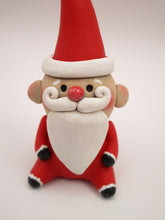 Christmas folk art small sitting Santa super cute