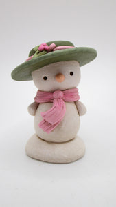 Christmas snow girl just 2.5 inches tall