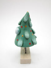 Christmas folk art small tree silly and cute